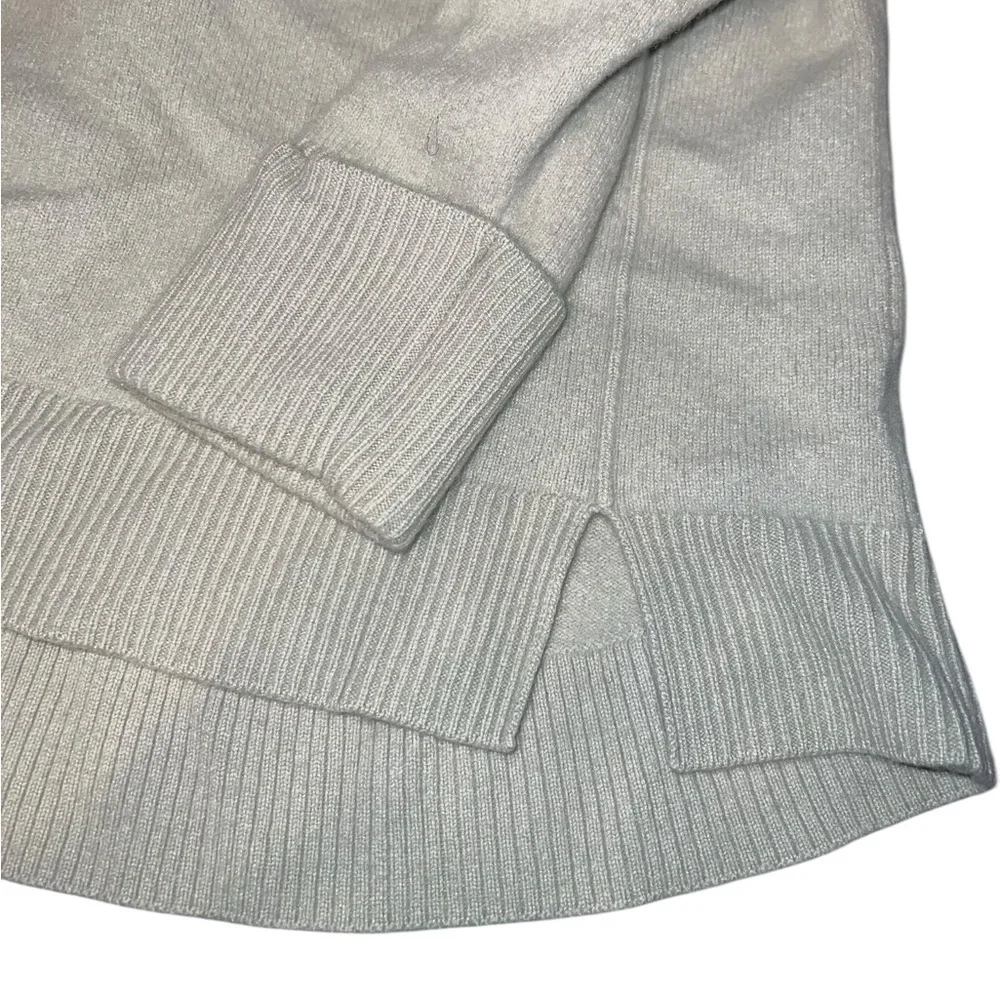 Reiss Turtleneck Cowl Ivory Wool Cropped Sweater_4